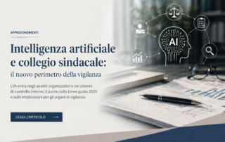 Intelligenza artificiale e collegio sindacale: vigilanza e controlli interni